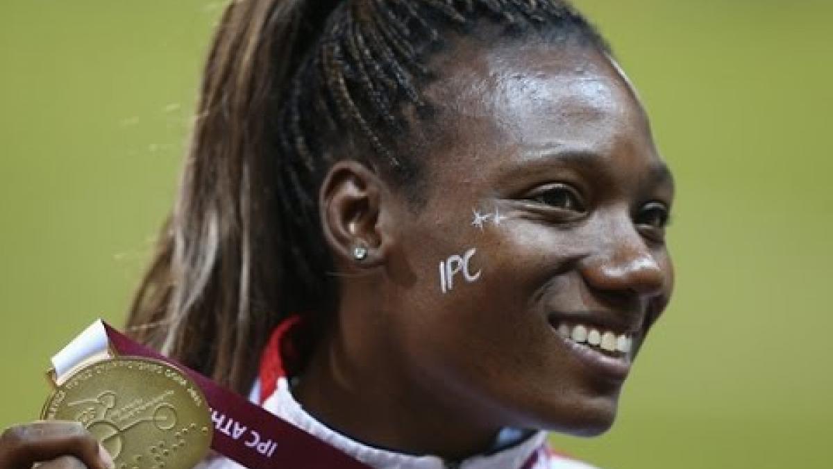 Women's 1,500m T13 | Victory Ceremony |  2015 IPC Athletics World Championships Doha