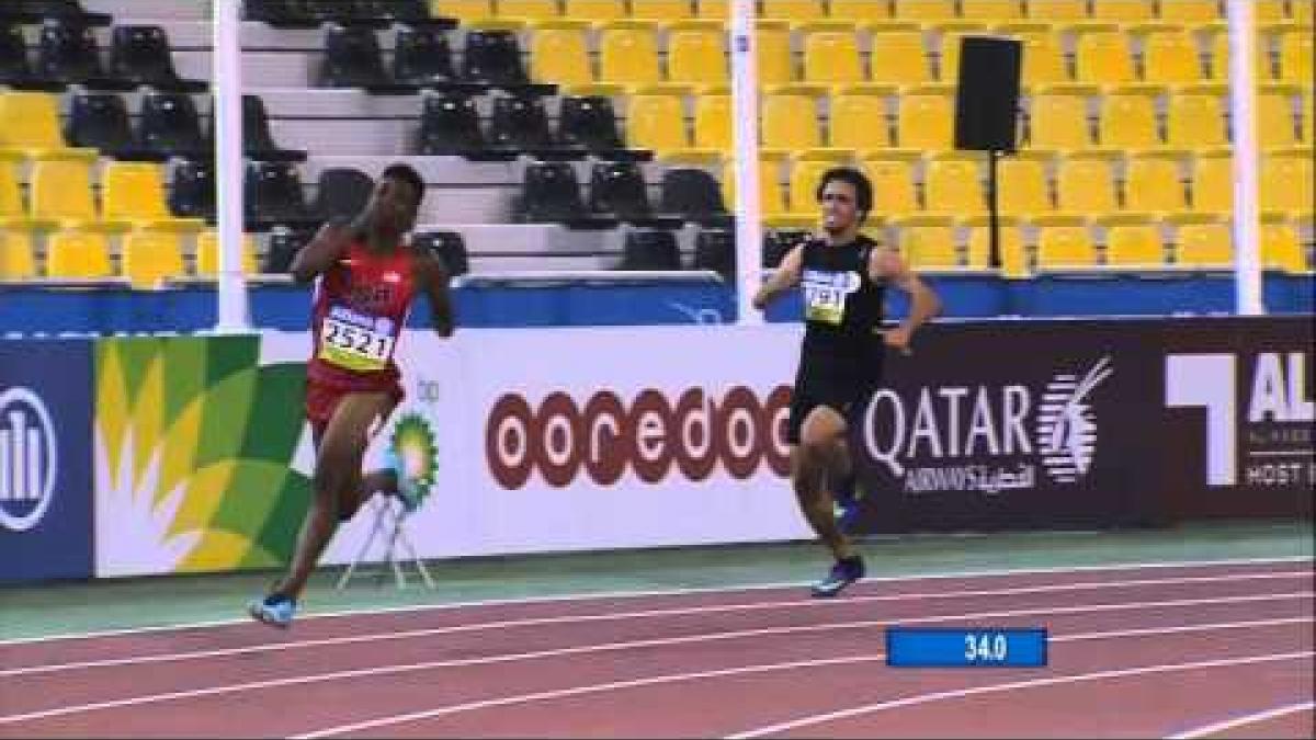 Men's 400m T47 | Round 1 H2 |  2015 IPC Athletics World Championships Doha