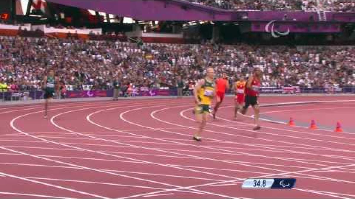Athletics - Men's 400m - T12 Final - London 2012 Paralympic Games