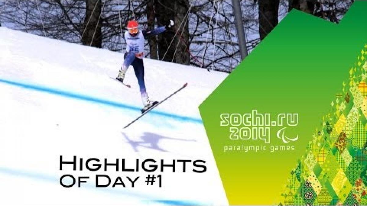 Day 1 highlights | Sochi 2014 Paralympic Winter Games