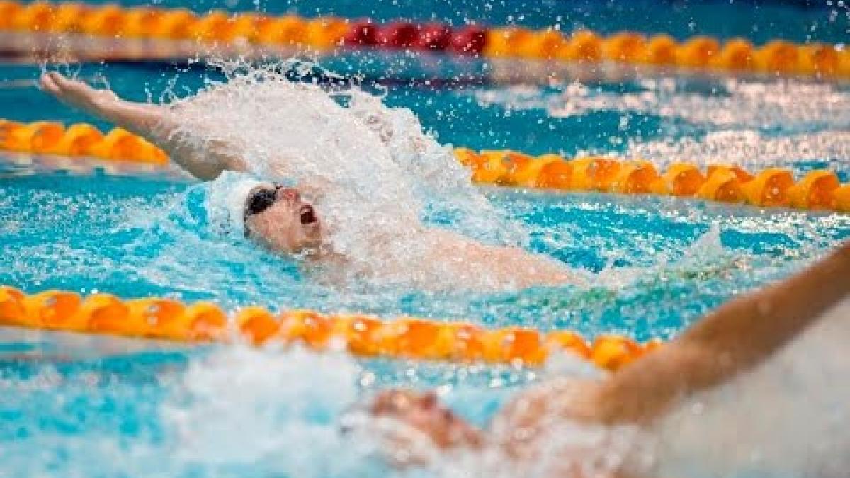 Men's 100m Backstroke S13 | Final | 2015 IPC Swimming World Championships Glasgow