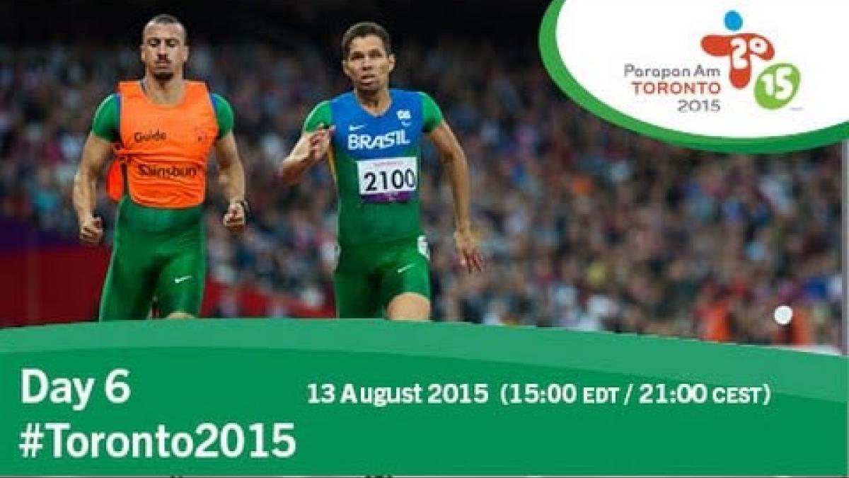 Day 6 | Toronto 2015 Parapan American Games