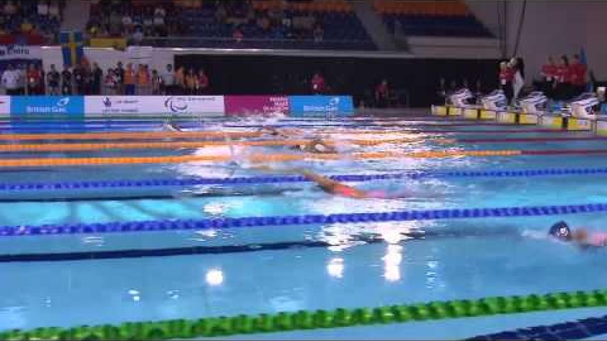 Women's 100m Freestyle S5 | Final | 2015 IPC Swimming World Championships Glasgow