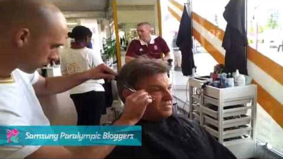 Samsung Blogger - Michael Louwrens, South Africa in the salon!, Paralympics 2012