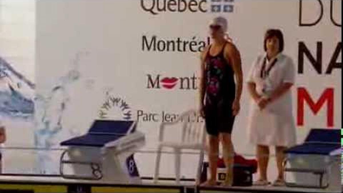 Swimming - women's 50m freestyle S12 - 2013 IPC Swimming World Championships Montreal