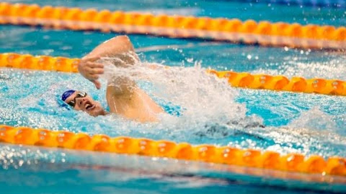 Men's 100m Freestyle S6 | Final | 2015 IPC Swimming World Championships Glasgow