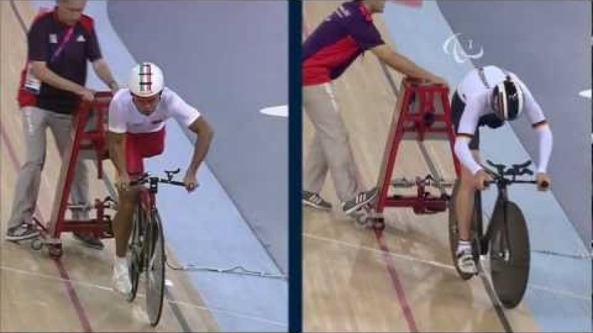 Cycling Track - Men's Individual C2 Pursuit Final Gold Medal - 2012 London Paralympic Games