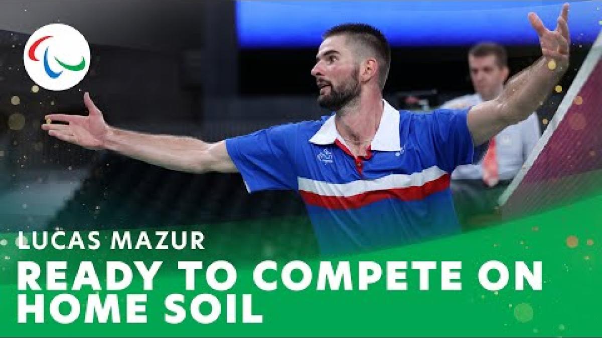 Lucas Mazur: 🇫🇷 The French Para Badminton Star is Ready to Compete on Home Soil