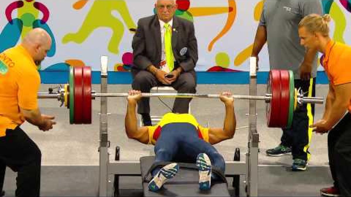 Day 2 Powerlifting | Men's up to 72kg | Toronto 2015 Parapan American Games