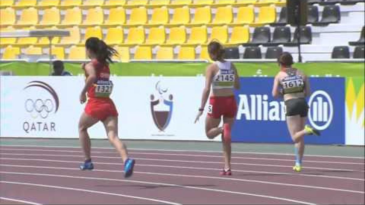 Women's 200m T37 | heat 2 |  2015 IPC Athletics World Championships Doha