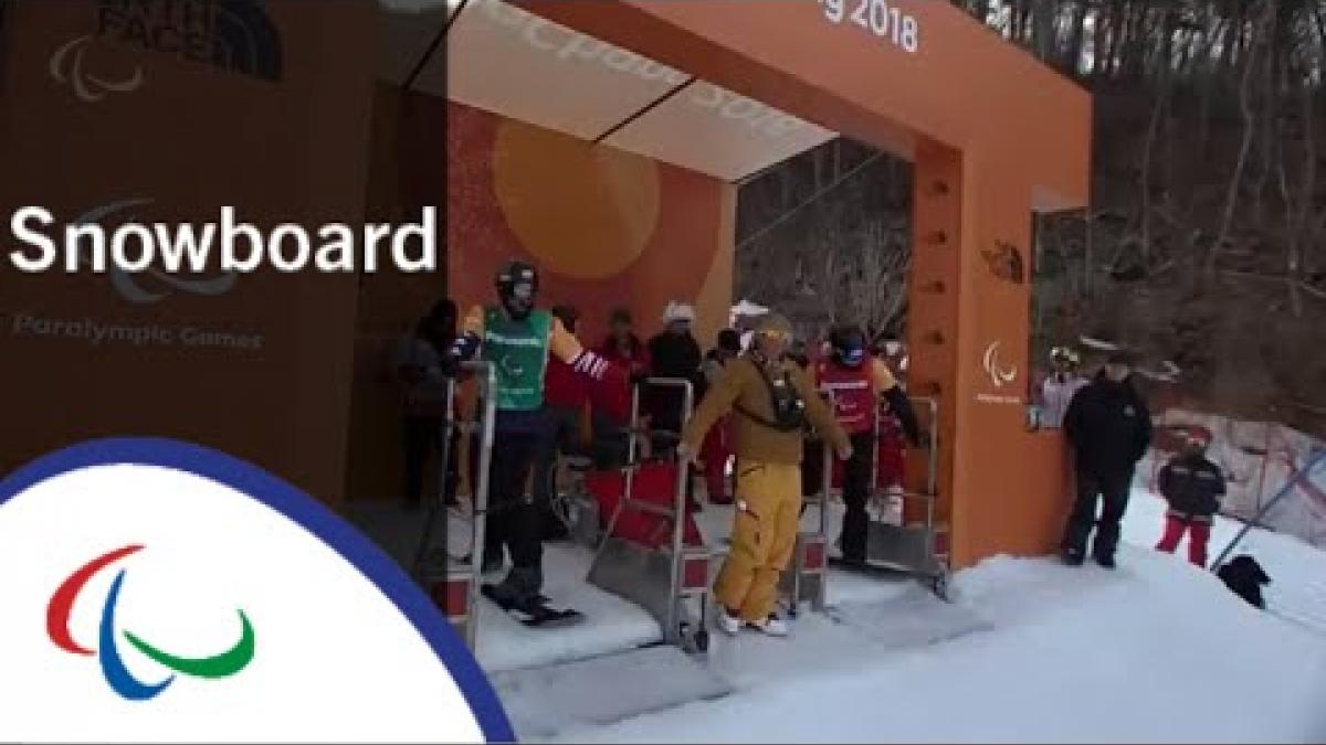 Matti SUUR-HAMARI VS. Keith GABEL| Snowboard cross| Final| PyeongChang2018 Paralympics