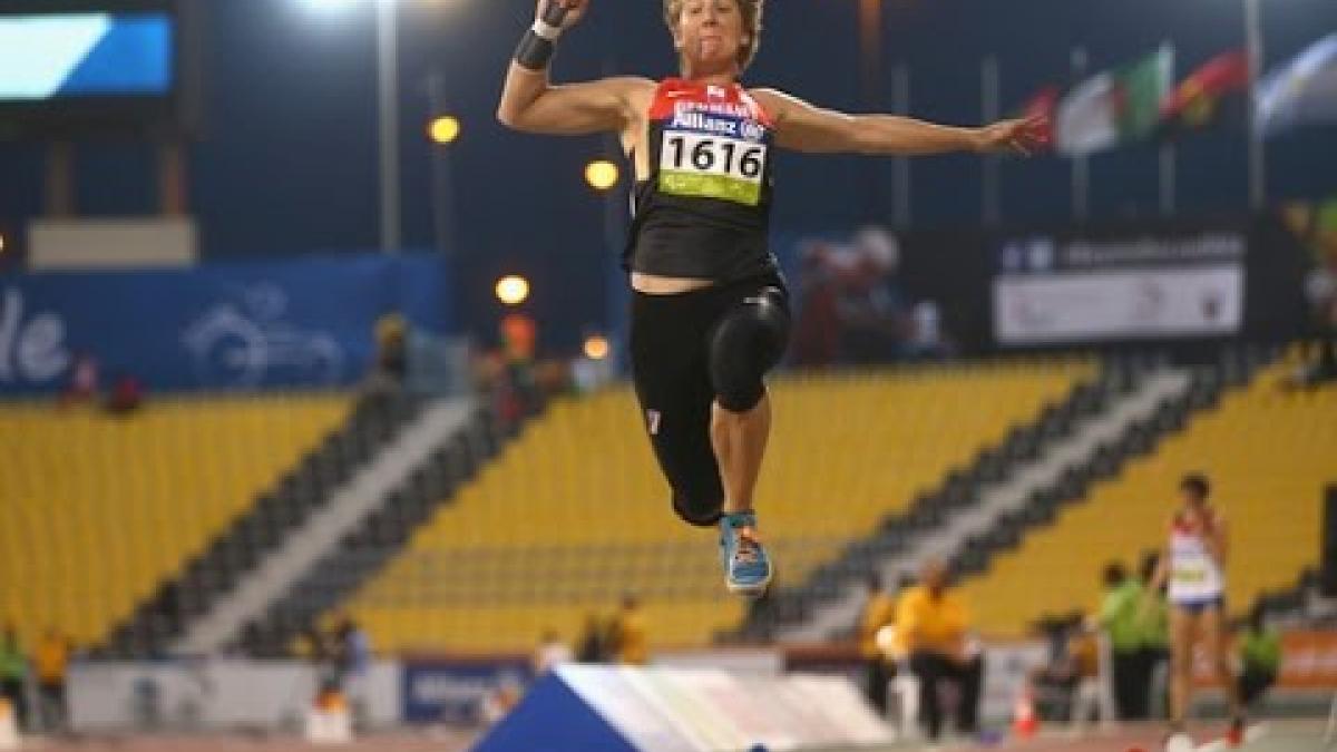Women's long jump T37 | final |  2015 IPC Athletics World Championships Doha
