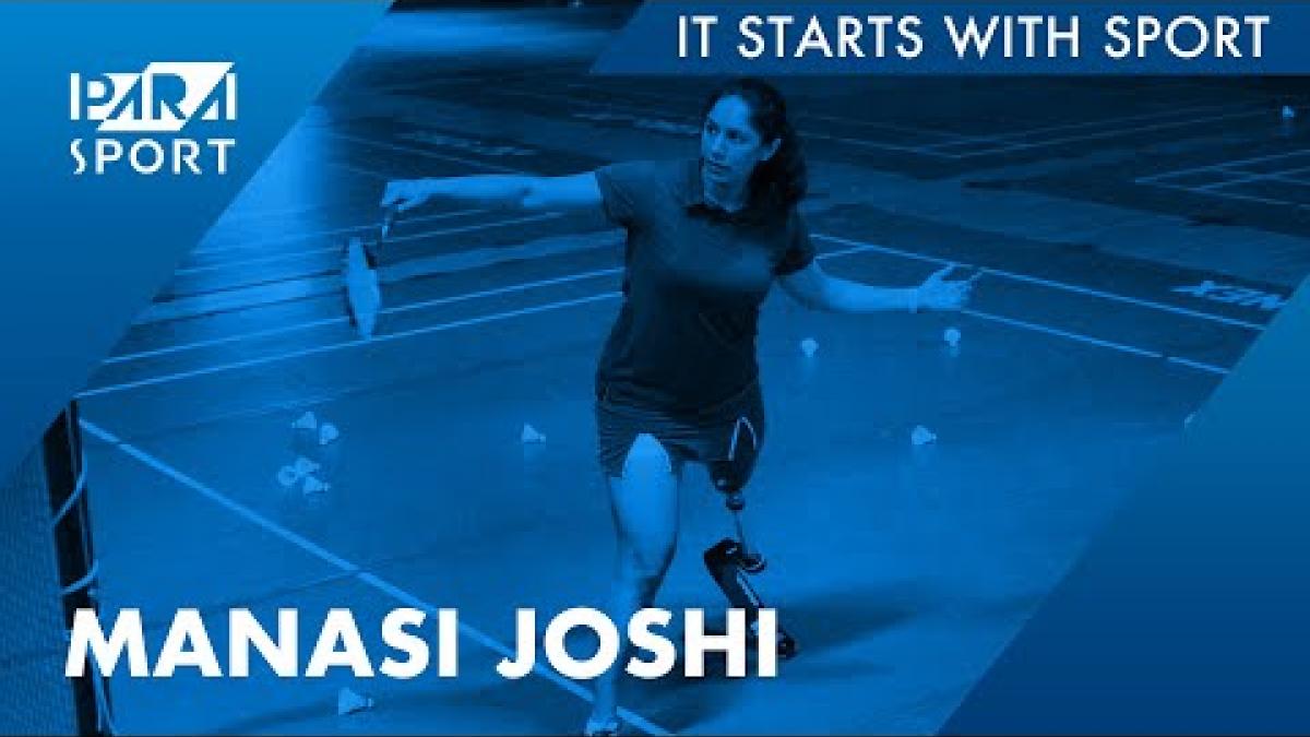 Manasi Joshi for It Starts With Sport series