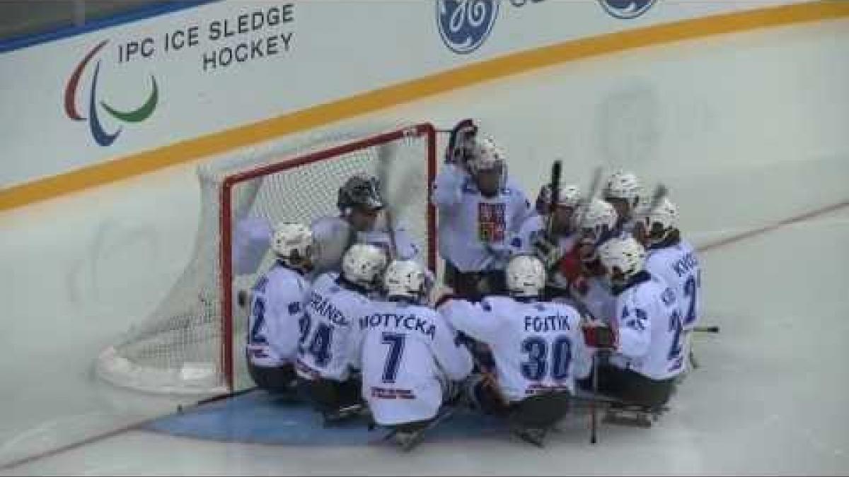 Czech Republic v Norway  - International Ice Sledge Hockey Tournament "4 Nations" Sochi