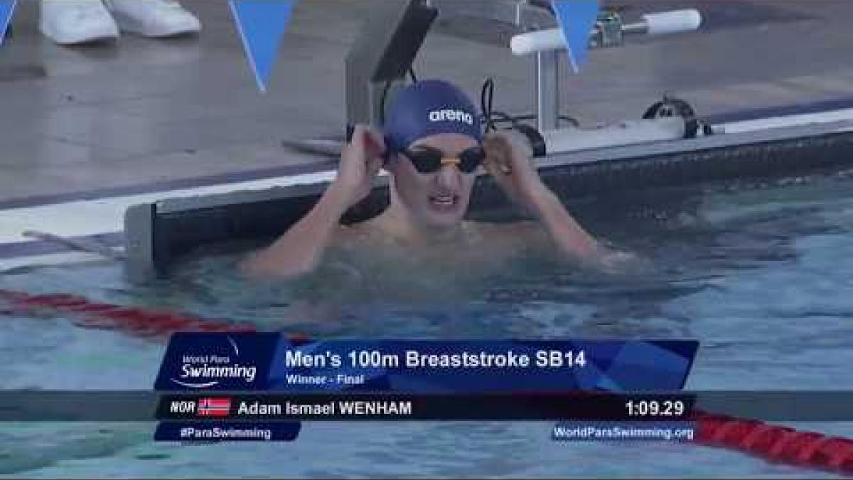 Men's 100 m Breaststroke SB14 | Final | Mexico City 2017 World Para Swimming Championships