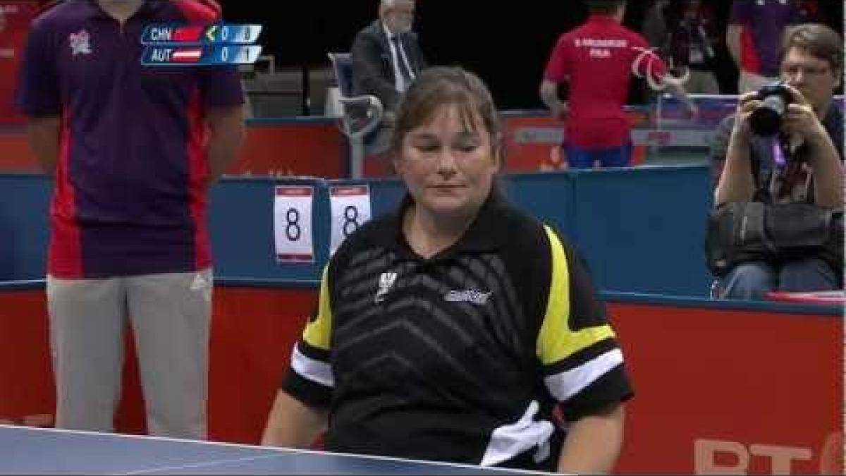 Table Tennis - Women's Singles - Cl 3 Quarterfinal 1s - 2012 London Paralympic Games
