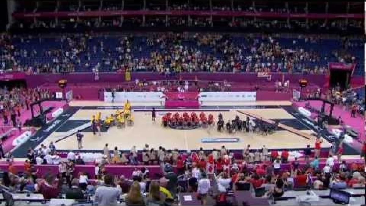 Wheelchair Basketball - Men's Victory Ceremony - 2012 London Paralympic Games