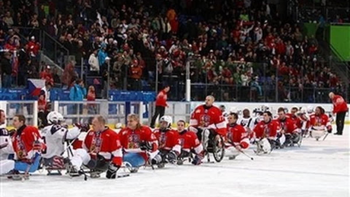 International Ice Sledge Hockey Tournament "4 Nations" Sochi - Canada vs. Czech Republic