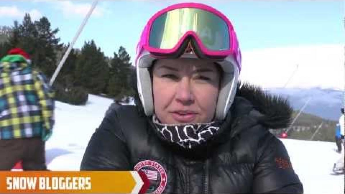 Alana Nichols - Snow Bloggers - 2013 IPC Alpine Skiing World Championships