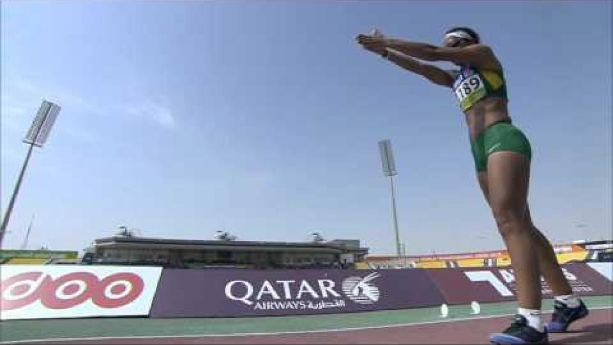 Women's long jump T11 | final |  2015 IPC Athletics World Championships Doha