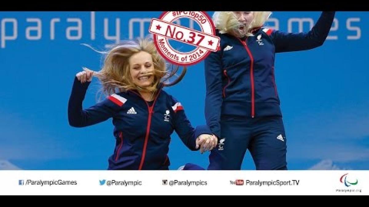 37 Kelly Gallagher and Charlotte Evans make history at Sochi 2014 Paralympics