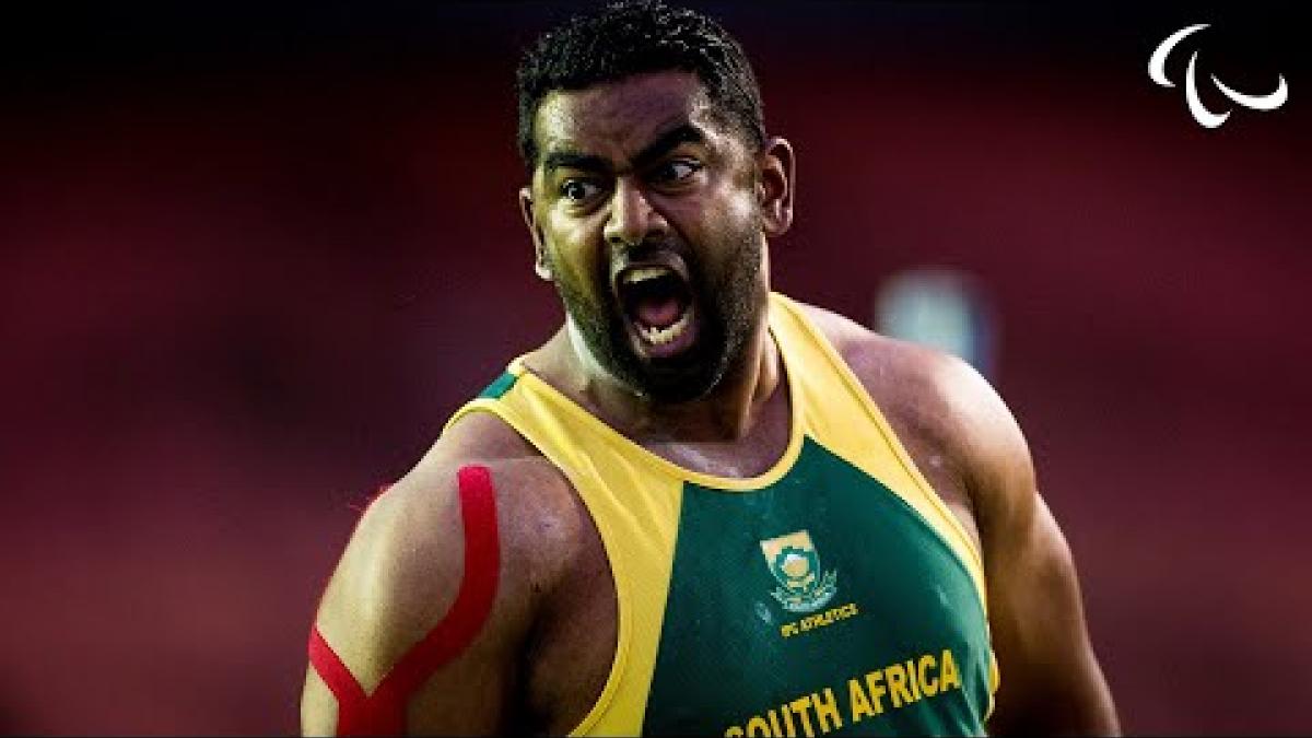 South Africa's Tyrone Pillay | Para athletics | Paralympic Games