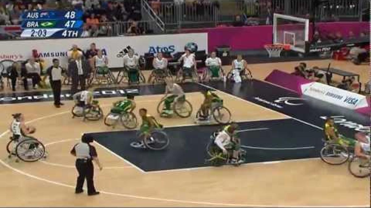 Wheelchair Basketball - AUS versus BRA - London 2012 Paralympic Games