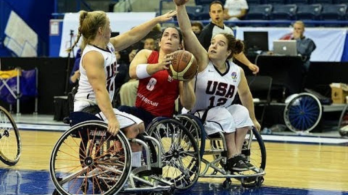 USA v Great Britain | 2014 IWBF Women's World Wheelchair BasketballChampio9nships