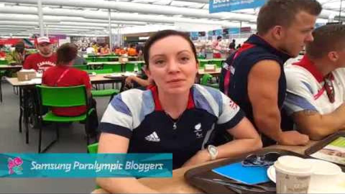 Samsung Blogger - Stef Reid - Great Britain, Athletics, Paralympics 2012