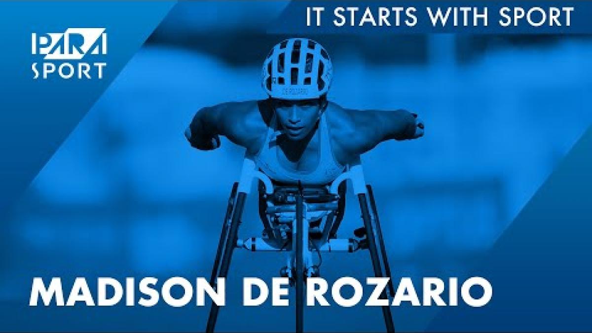 Madison de Rozario it starts with sport