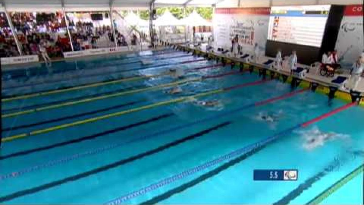 Swimming - women's 50m backstroke S5 - 2013 IPC Swimming World Championships Montreal