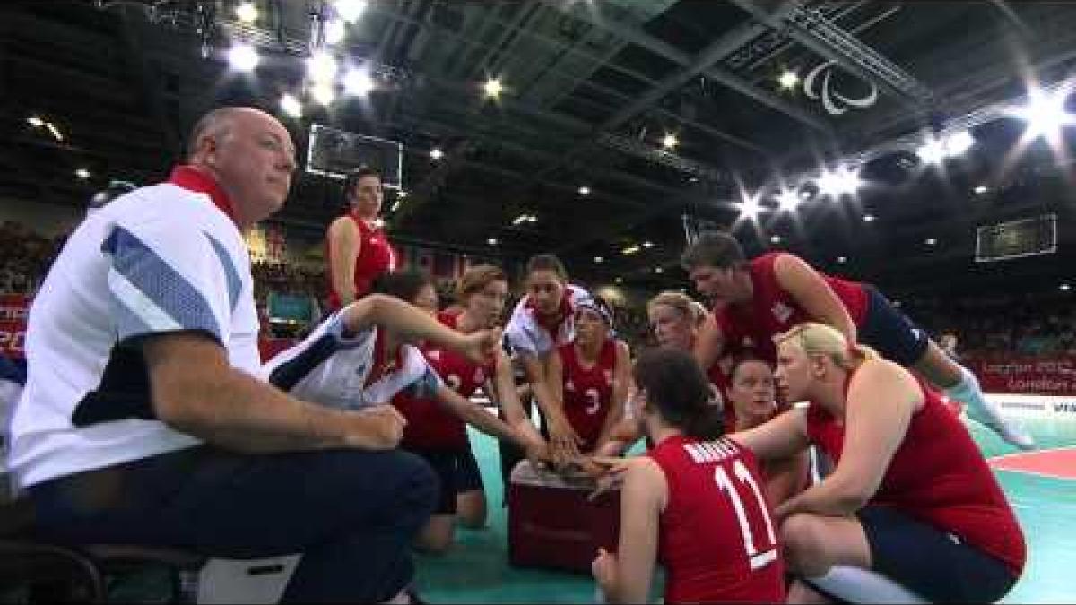 Sitting Volleyball - BRA vs GBR - Women's 5-8 Classification - London 2012 Paralympic Games