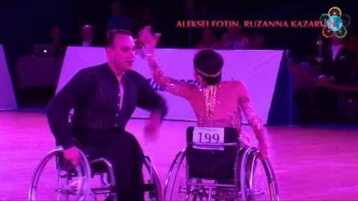 Duo Latin Freestyle  - 2013 IPC Wheelchair Dance Sport Continents Cup