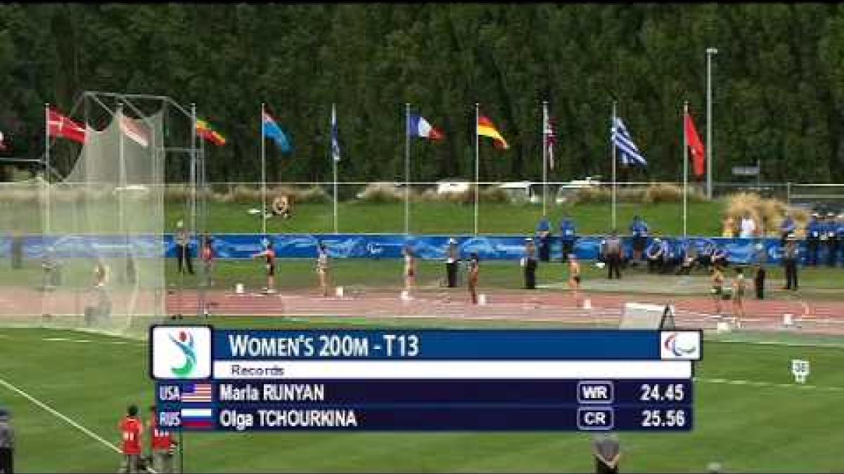 Women's 200m T13 - 2011 IPC Athletics World Championships