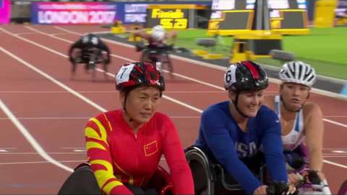 Women’s 400m T53 |Final | London 2017 World Para Athletics Championships