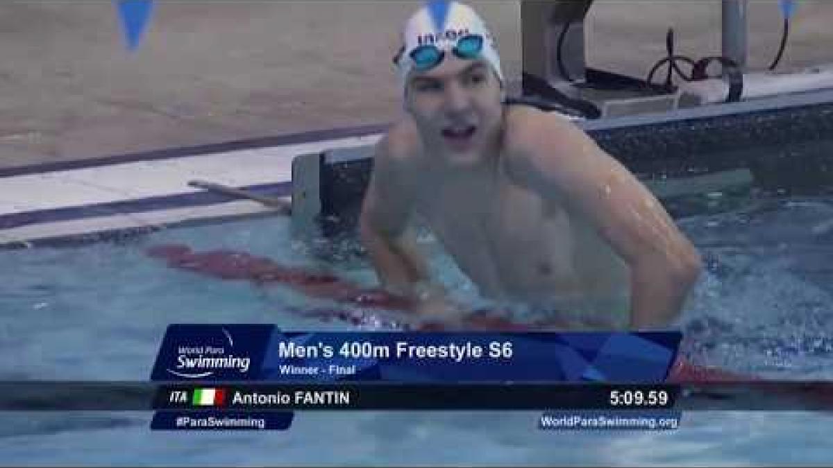 Men's 400 m Freestyle S6 Final | Mexico City 2017 World Para Swimming Championships