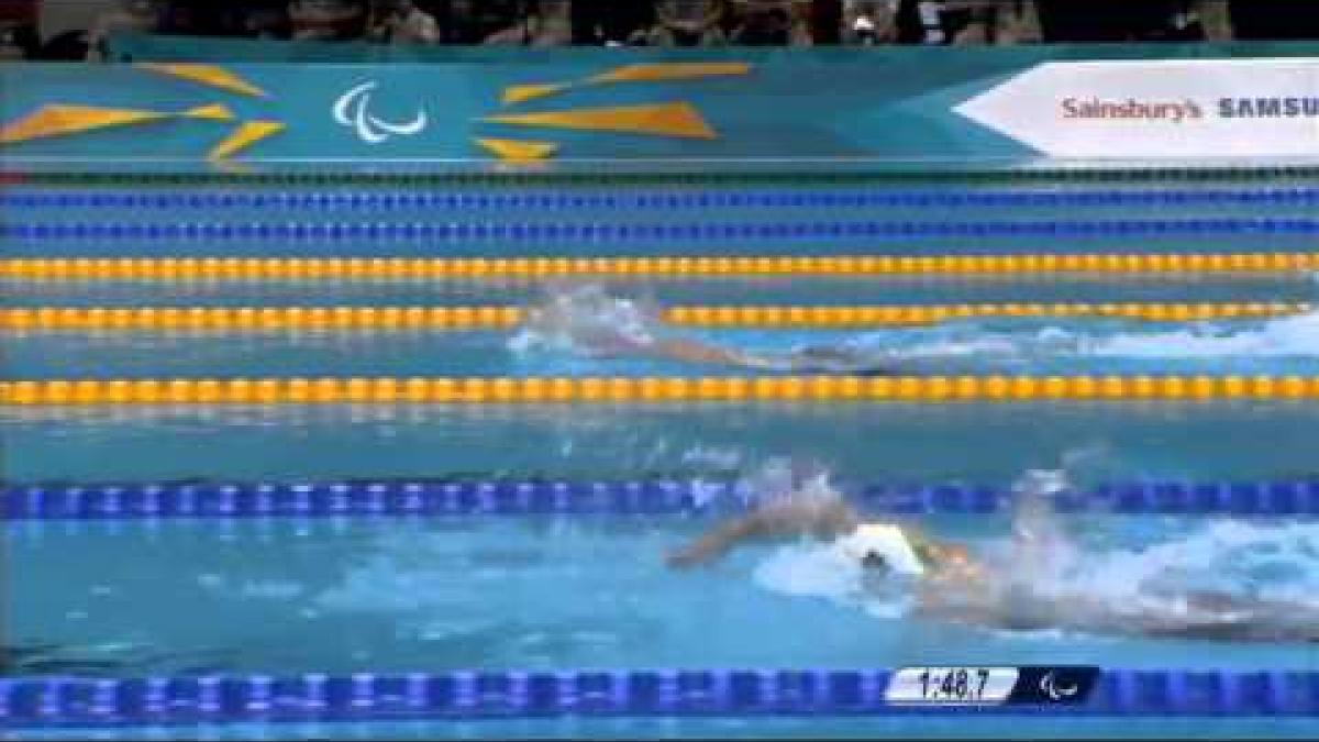 Swimming - Women's 4x100m Freestyle Relay - 34pts Final - London 2012 Paralympic Games
