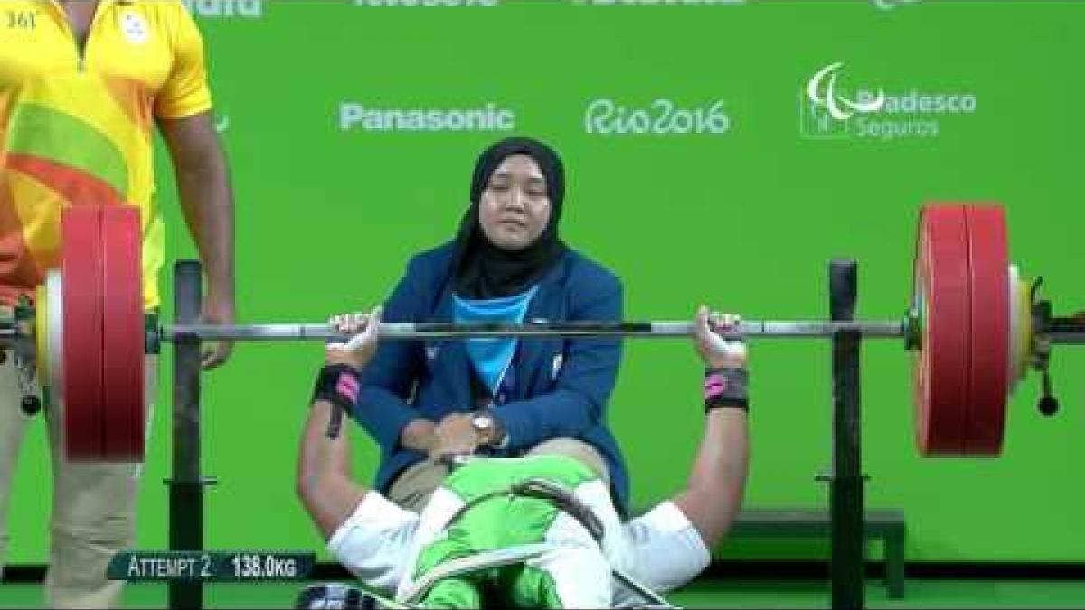 Day 4 morning | Powerlifting highlights | Rio 2016 Paralympic Games