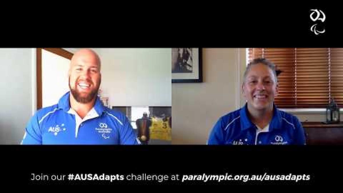 Australian Paralympic Team Co-captains Danni Di Toro and Ryley Batt