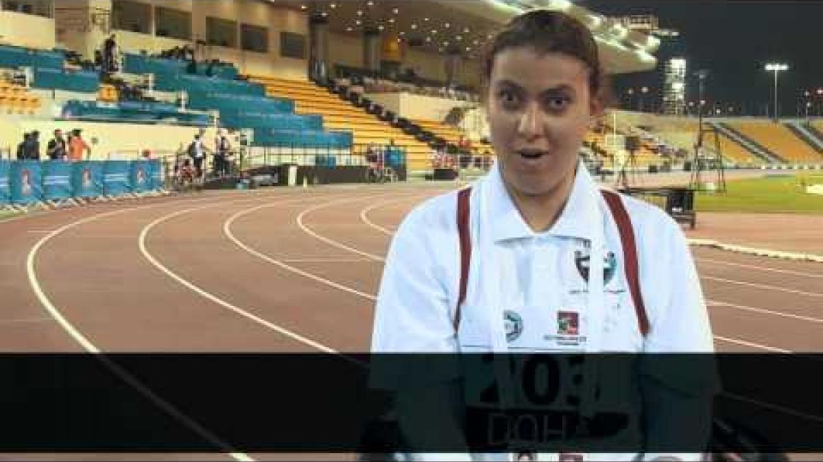 Sara Masoud looks ahead to the IPC Athletics World Championships
