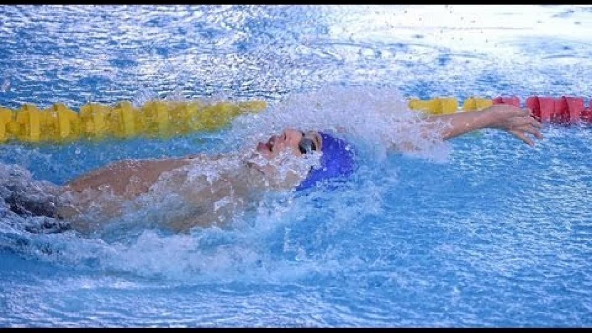 Swimming - men's 100m backstroke S7 - 2013 IPC Swimming World Championships Montreal