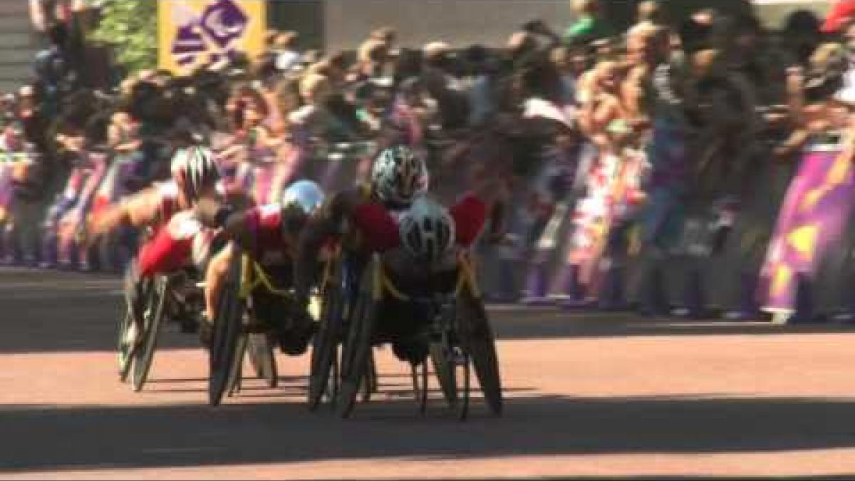 Highlights: T11/12, T46 and wheelchair marathon - London 2012 Paralympic Games