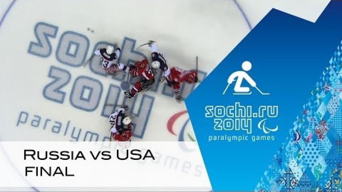 Russia vs USA gold medal game highlights | Ice sledge hockey | Sochi 2014 Paralympic Winter Games