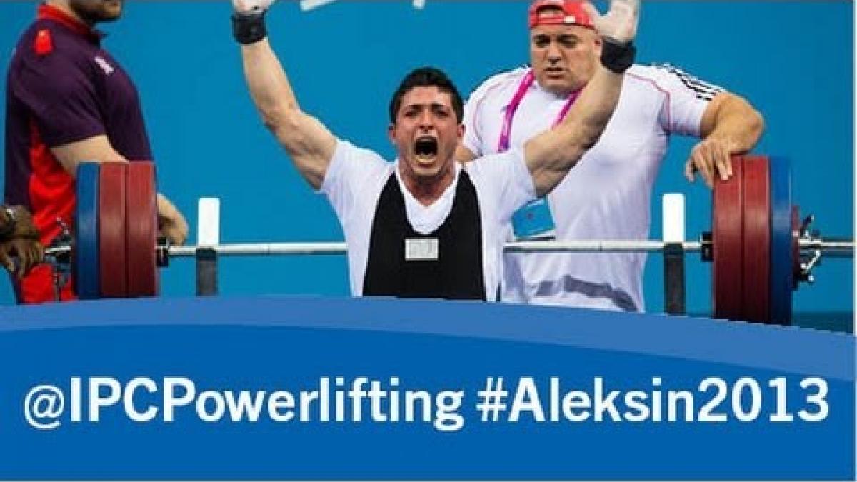 Powerlifting - men's -88kg - 2013 IPC Powerlifting European Open Championships Aleksin