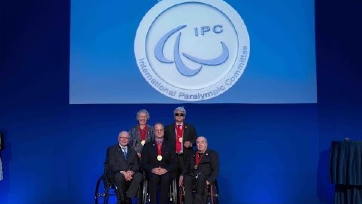 IPC awards Balk, Barredo, Campbell and Solt with Paralympic Order.