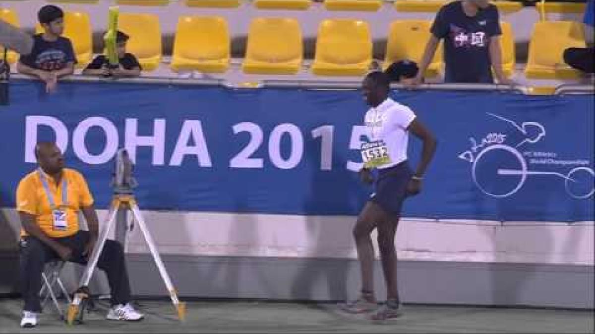 Men's long jump T38 | final |  2015 IPC Athletics World Championships Doha
