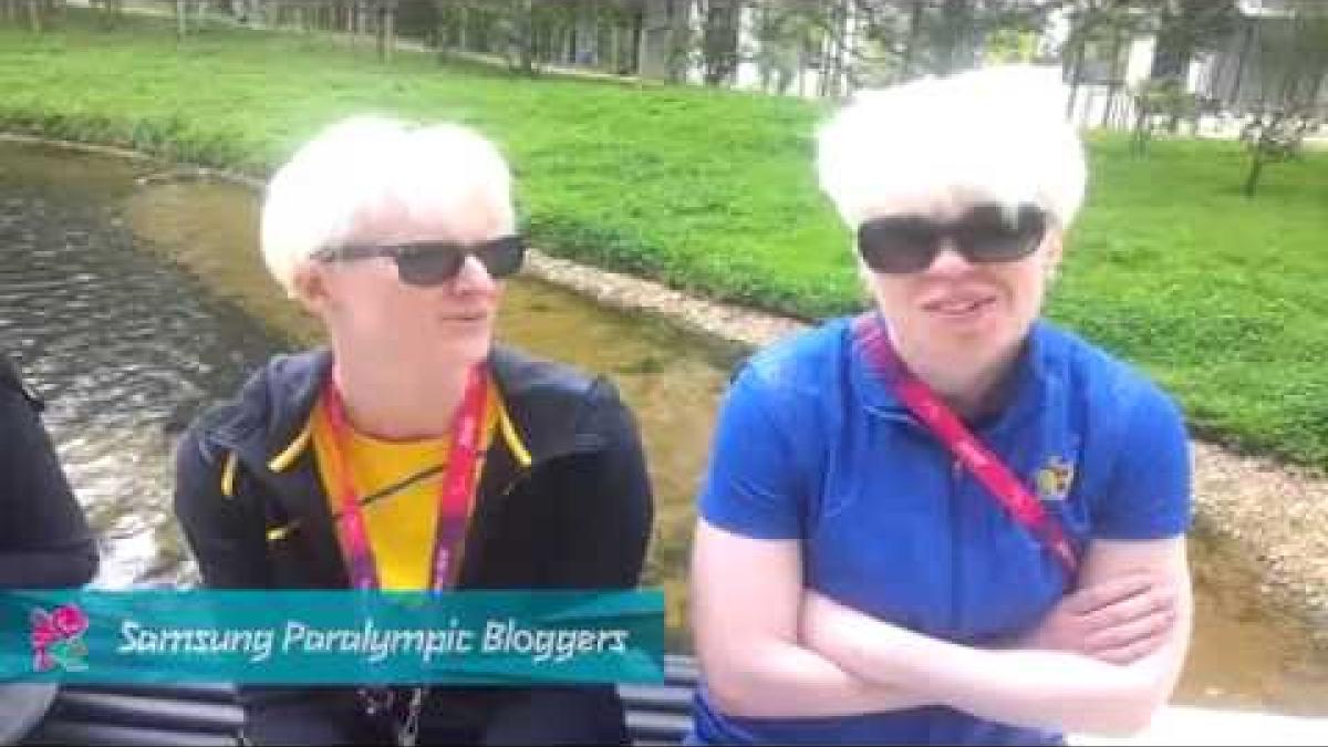 Samsung Blogger - Part of Swedish Womens Goalball Team, Paralympics 2012
