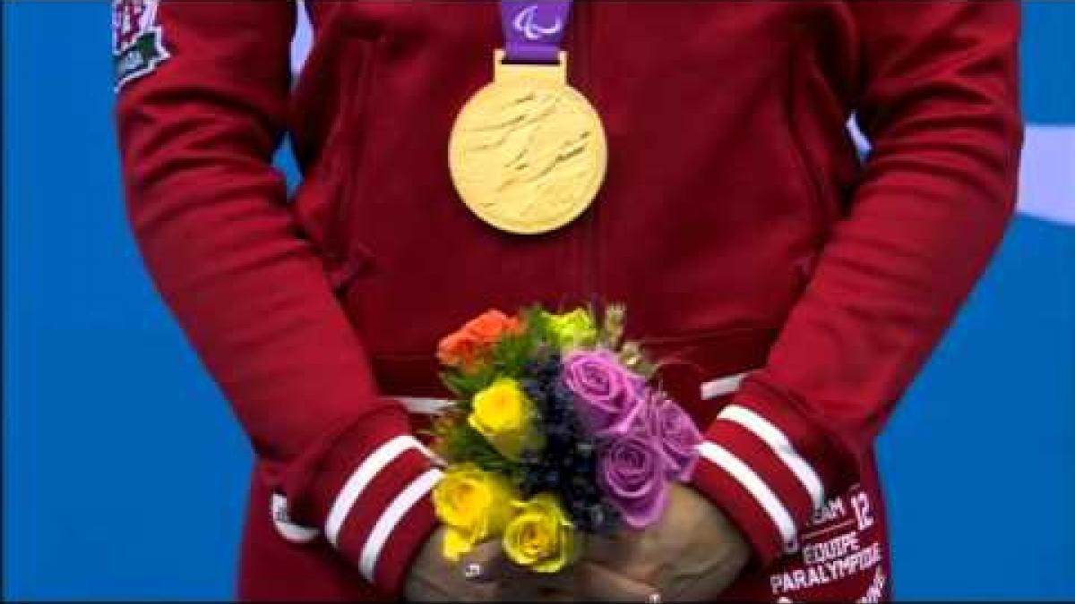 Swimming - Women's 200m Individual Medley - SM13 Victory Ceremony - London 2012 Paralympic Games