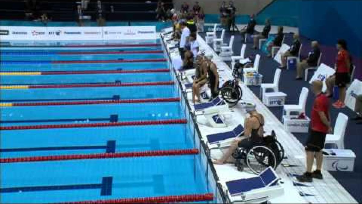 Swimming - Women's 50m Freestyle - S7 Final - London 2012 Paralympic Games