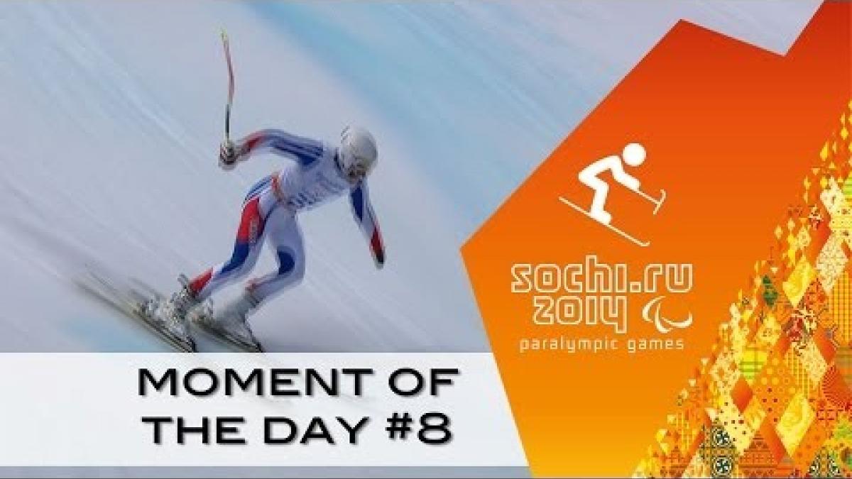 Day 8 | Alpine skiing moment of the day | Sochi 2014 Paralympic Winter Games